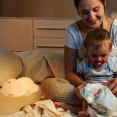 Bebe Veilleuse - Ours - Mon Bébé Dodo