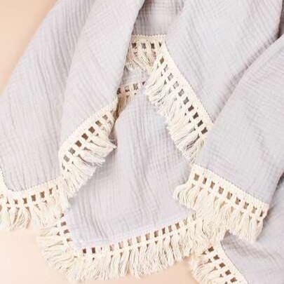 Couverture Bebe - BabyBlanket™ - Gris - Mon Bébé Dodo