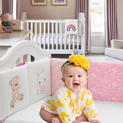 Tour de Lit Bébé - Rose - Mon Bébé Dodo