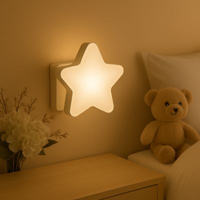 Veilleuse murale bébé - étoile - Mon Bébé Dodo